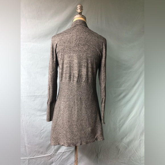 Ricki’s Salt And Pepper Draped Cardigan, Size Small - Picture 4 of 6